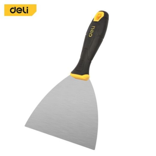 Deli EDL-HD6 Putty Trowel 6 Inch Stainless Steel Scraper – Wall Finishing Tool