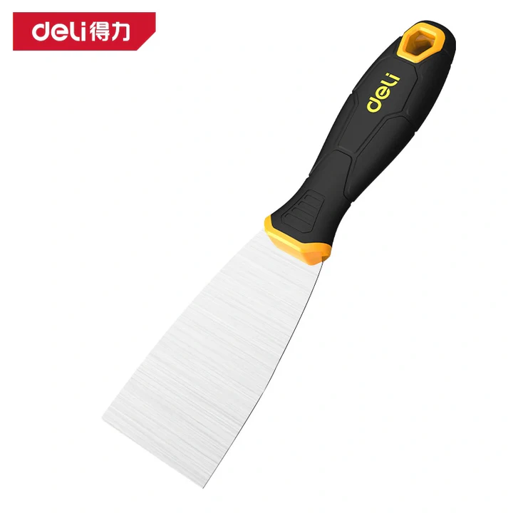 Deli EDL-HD2 Putty Trowel Stainless Steel Scraper – Wall Finishing Tool