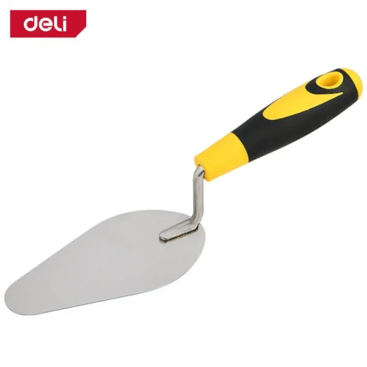 Deli EDL509216 Bricklaying Trowel 6 Inch Steel Masonry Trowel – Construction Tool