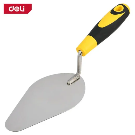 Deli EDL509217 Bricklaying Trowel 7 Inch Steel Masonry Trowel – Construction Tool