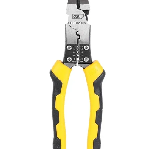 EDL102008 Multifunctional Diagonal Cutting Pliers – 8-Inch Wire Cutting & Crimping Tool