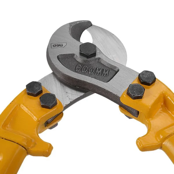 Deli EDL60024 Cable Cutter 24 Inch Heavy Duty Industrial Wire Cutter ...