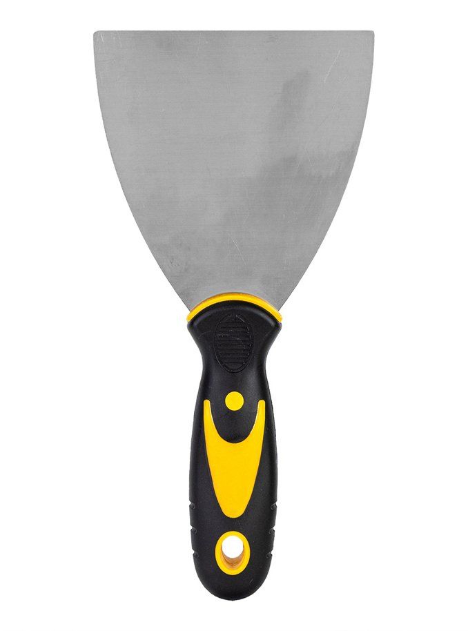Deli EDL-HD4 Putty Trowel 4 Inch Stainless Steel Scraper – Wall Finishing Tool - Image 2