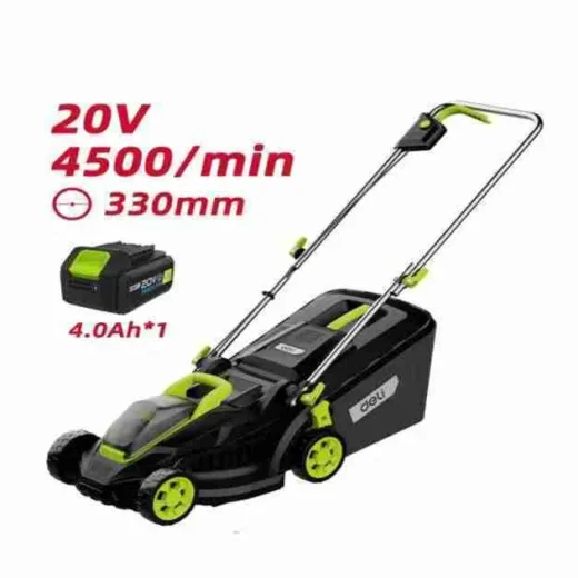 Deli EDG500-1 Cordless Lawn Mower – Lithium-Ion Battery Powered