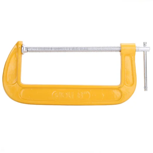 Deli EDL-G208 8-Inch G Clamp – Heavy-Duty Adjustable C-Clamp Tool