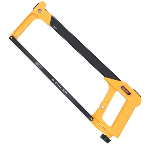 Deli EDL6001 Square Tube Hacksaw 12 Inch Heavy Duty Metal Cutting Saw