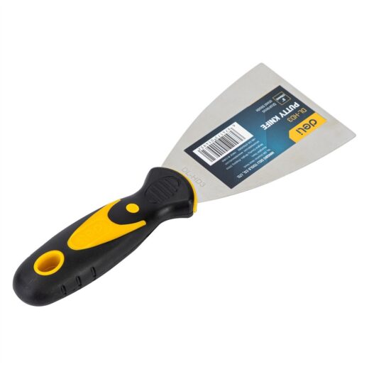 Deli EDL-HD3 Putty Trowel 3 Inch Stainless Steel Scraper – Wall Finishing Tool