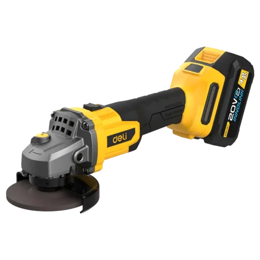 Deli EDC601 Lithium-Ion Angle Grinder – 20V Cordless Grinder