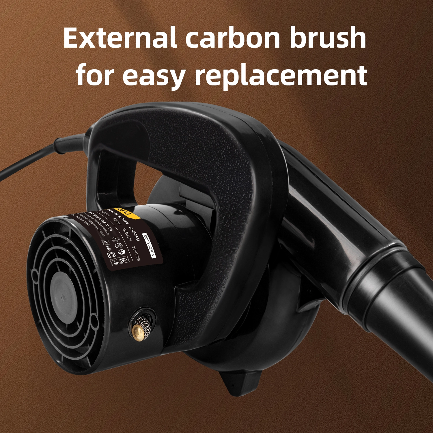 Deli EDL-GF03-E1 Aspirator Blower – 2-in-1 Electric Blower & Vacuum for Dust Cleaning - Image 3