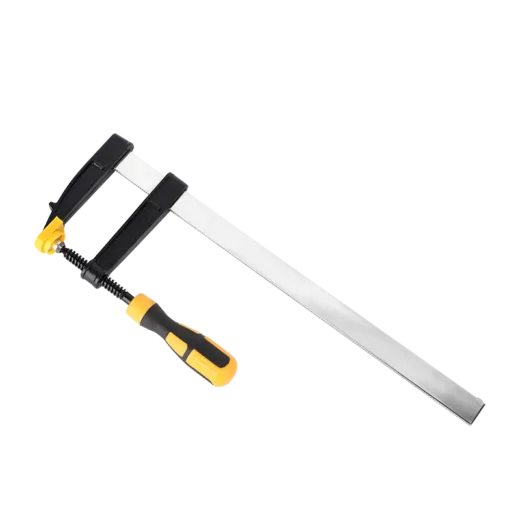 Deli EDL110525 10-Inch F Clamp 50×250mm – Heavy-Duty Steel Bar Clamp