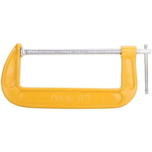 Deli EDL-G205 5-Inch G Clamp – Heavy-Duty Adjustable C-Clamp Tool