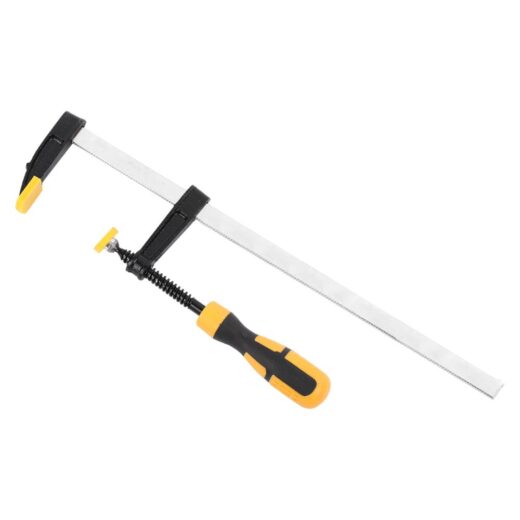 Deli EDL111250 20-Inch F Clamp 120×500mm – Industrial Heavy-Duty Steel Bar Clamp