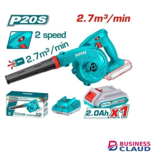 TOTAL TABLI20781 Cordless Blower – 20V High Power Air Blower for Cleaning