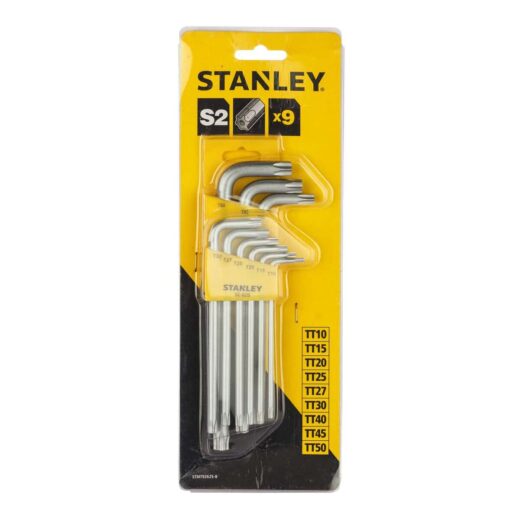 Stanley STMT92625-8 Torx Allen Key Set 9PCS Long T10–T50 (B-6)