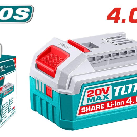 TOTAL TFBLI20021 Lithium-Ion Battery Pack – 20V High Capacity Rechargeable Power Battery