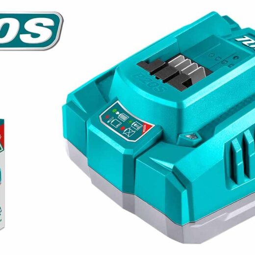 TOTAL TFCLI20411 20V 4A Fast Battery Charger – P20S Lithium-Ion