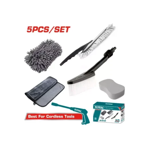 Total TMGF0501 5-Piece Car Wash Cleaning Kit – Compatible with TPWLI4006