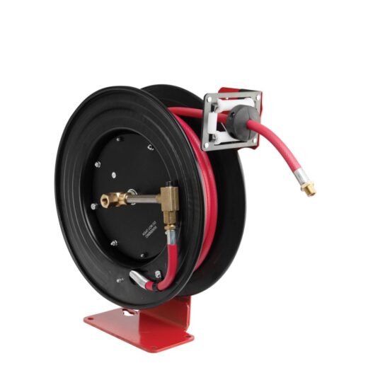 GROZ HR/AW/10M/1-2/B Water Hose Reel – 10m, 1/2-Inch, Red